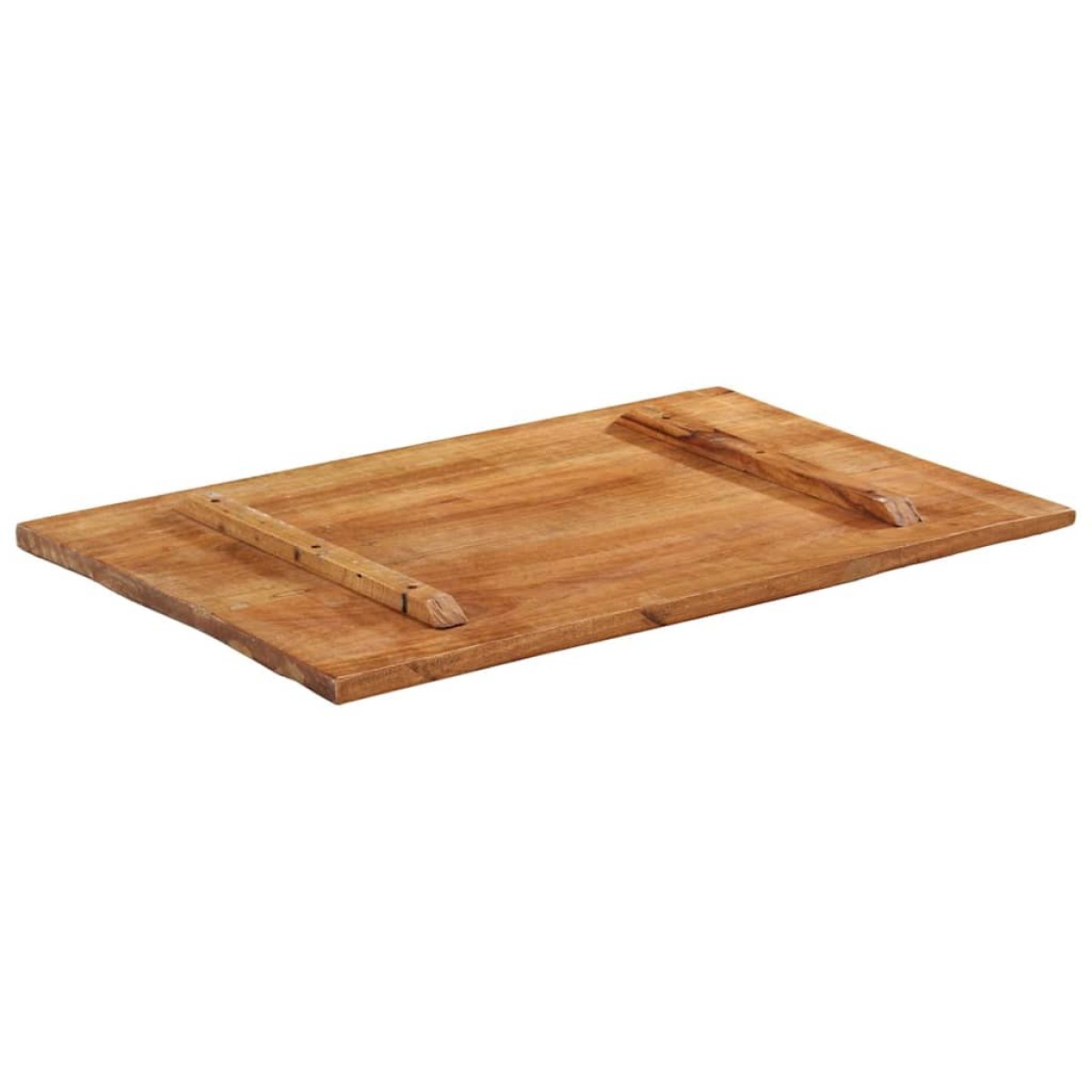 vidaXL Επιφάνεια Τραπεζιού Ορθ. 60x90 εκ 25-27 χιλ Μασίφ Ανακ. Ξύλο