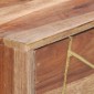 vidaXL Γραφείο με Συρτάρια 100 x 55 x 75 εκ. από Μασίφ Ξύλο Sheesham
