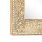 vidaXL Καθρέφτης με Χειροπ. Λεπτομέρειες 40 x 55 εκ. Μασίφ Ξύλο Μάνγκο