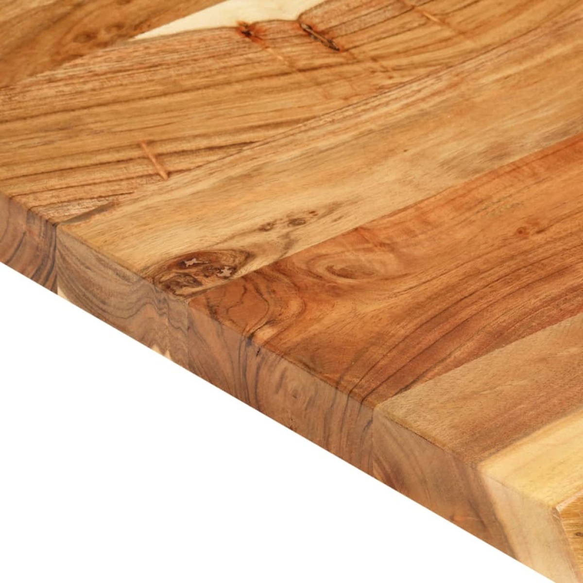 vidaXL Πάγκος Μπάνιου 58x52x3,8 εκ. από Μασίφ Ξύλο Ακακίας