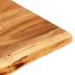 vidaXL Πάγκος Μπάνιου 114x52x2,5 εκ. από Μασίφ Ξύλο Ακακίας