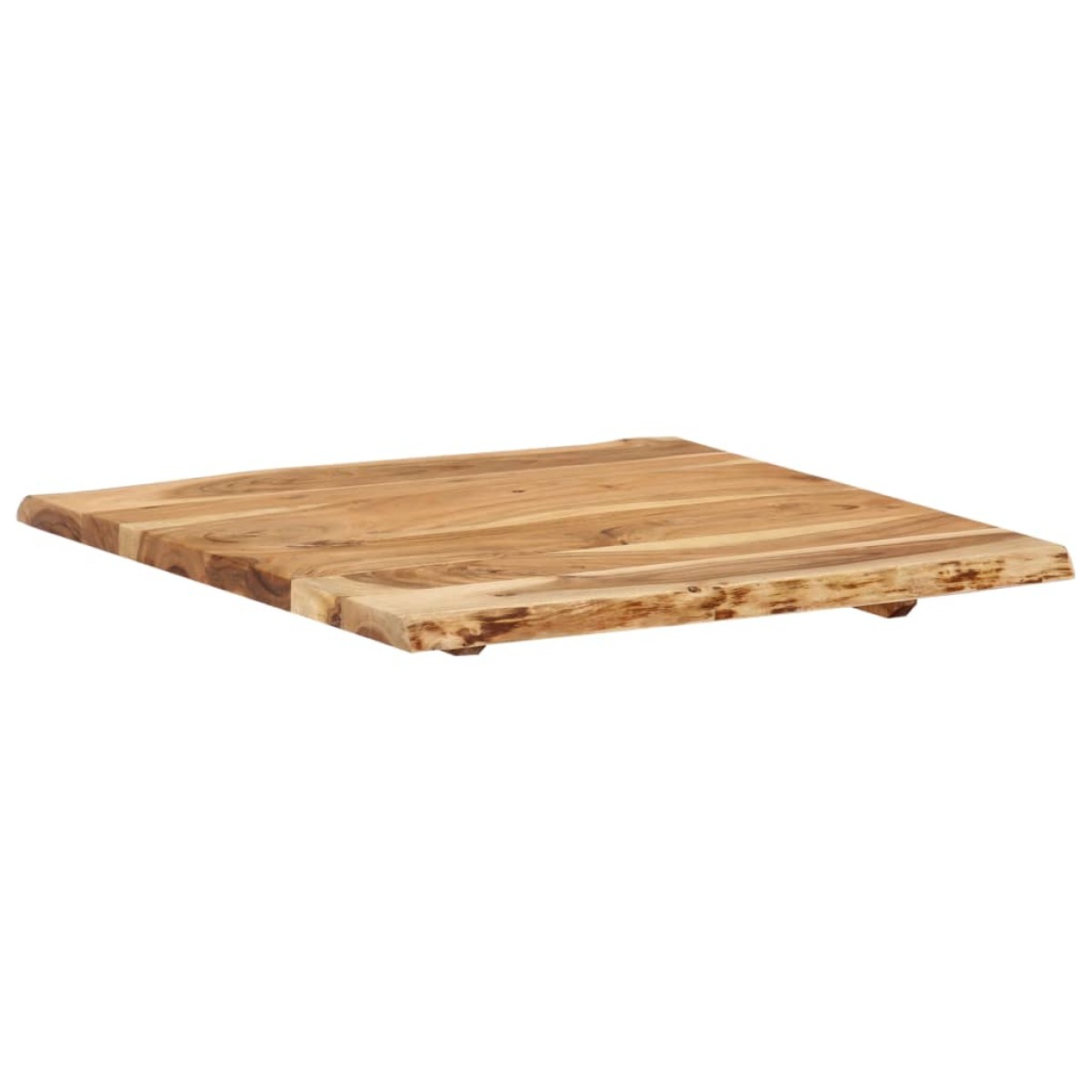 vidaXL Επιφάνεια Τραπεζιού 58 x (50-60) x 2,5 εκ. Μασίφ Ξύλο Ακακίας