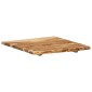 vidaXL Επιφάνεια Τραπεζιού 58 x (50-60) x 2,5 εκ. Μασίφ Ξύλο Ακακίας