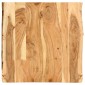 vidaXL Επιφάνεια Τραπεζιού 58 x (50-60) x 2,5 εκ. Μασίφ Ξύλο Ακακίας