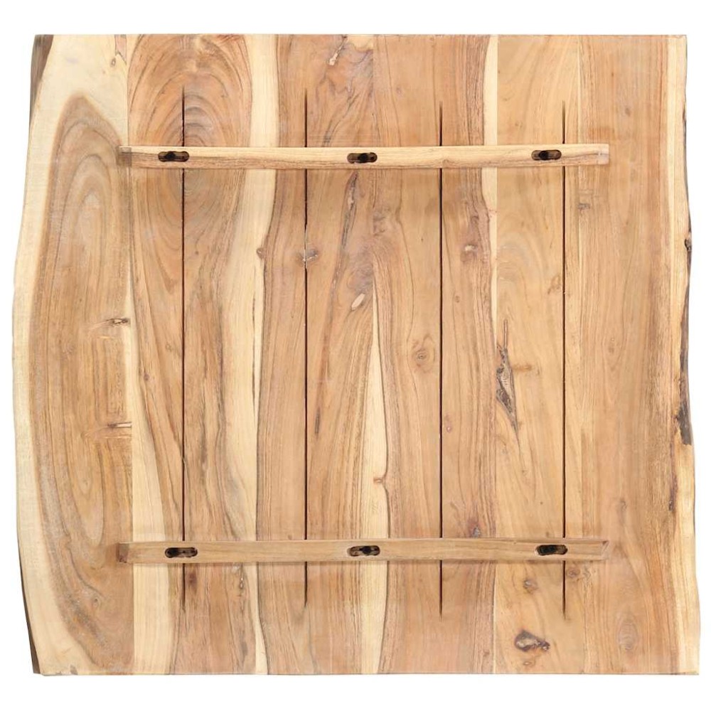 vidaXL Επιφάνεια Τραπεζιού 58 x (50-60) x 3,8 εκ. Μασίφ Ξύλο Ακακίας