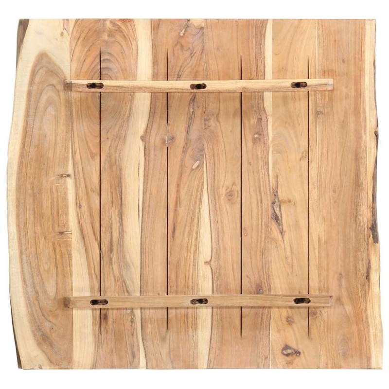 vidaXL Επιφάνεια Τραπεζιού 58 x (50-60) x 3,8 εκ. Μασίφ Ξύλο Ακακίας