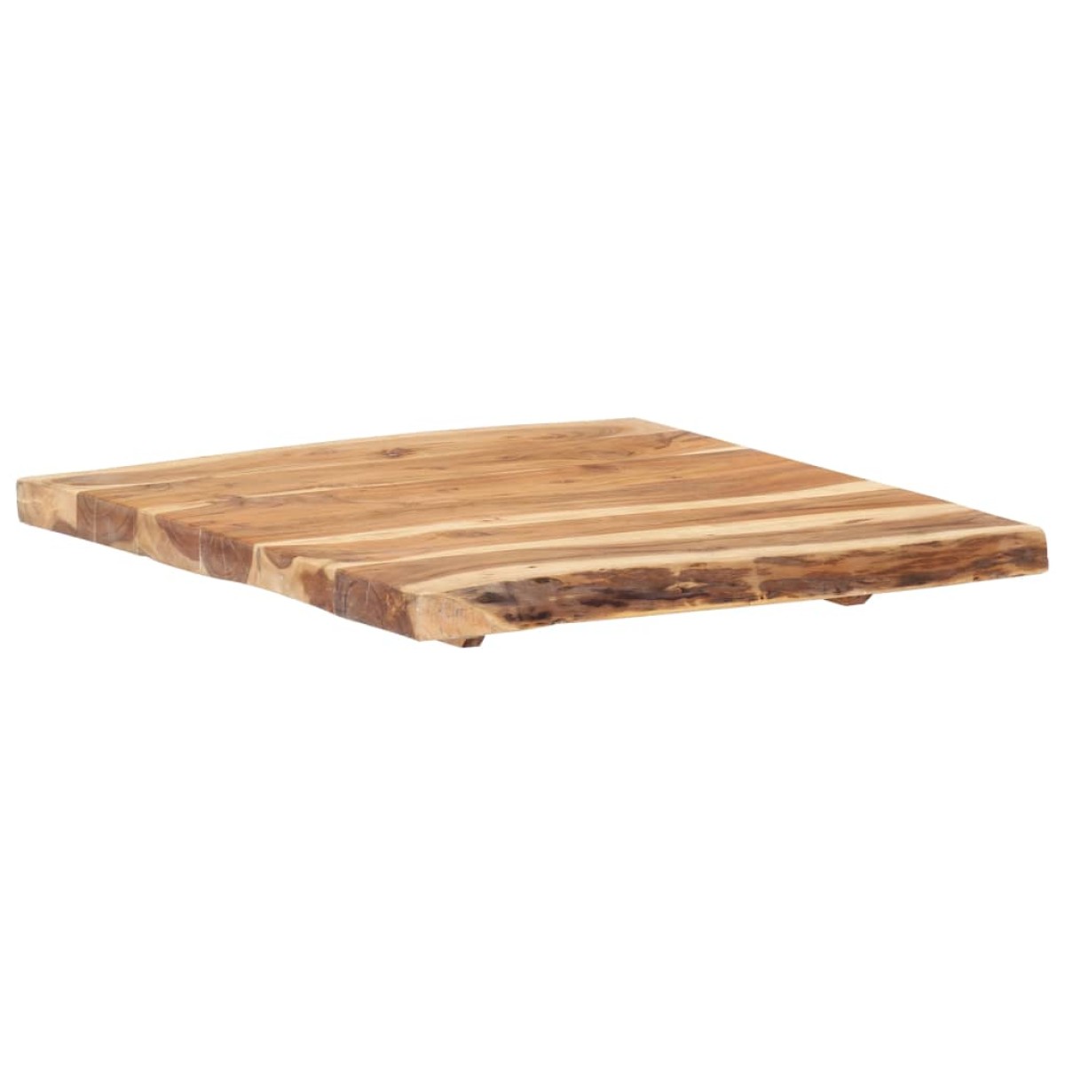vidaXL Επιφάνεια Τραπεζιού 58 x (50-60) x 3,8 εκ. Μασίφ Ξύλο Ακακίας