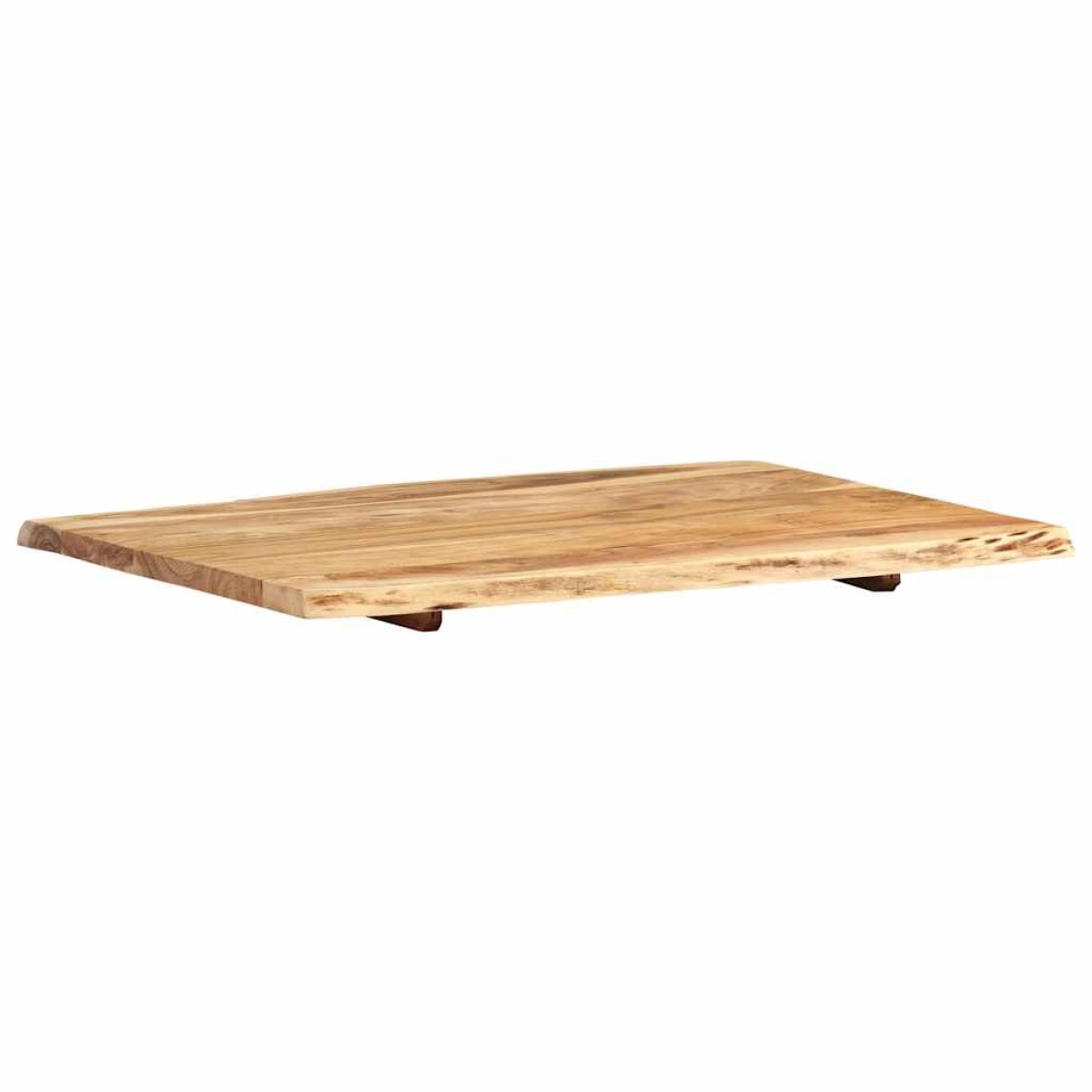 vidaXL Επιφάνεια Τραπεζιού 80 x (50-60) x 2,5 εκ. Μασίφ Ξύλο Ακακίας