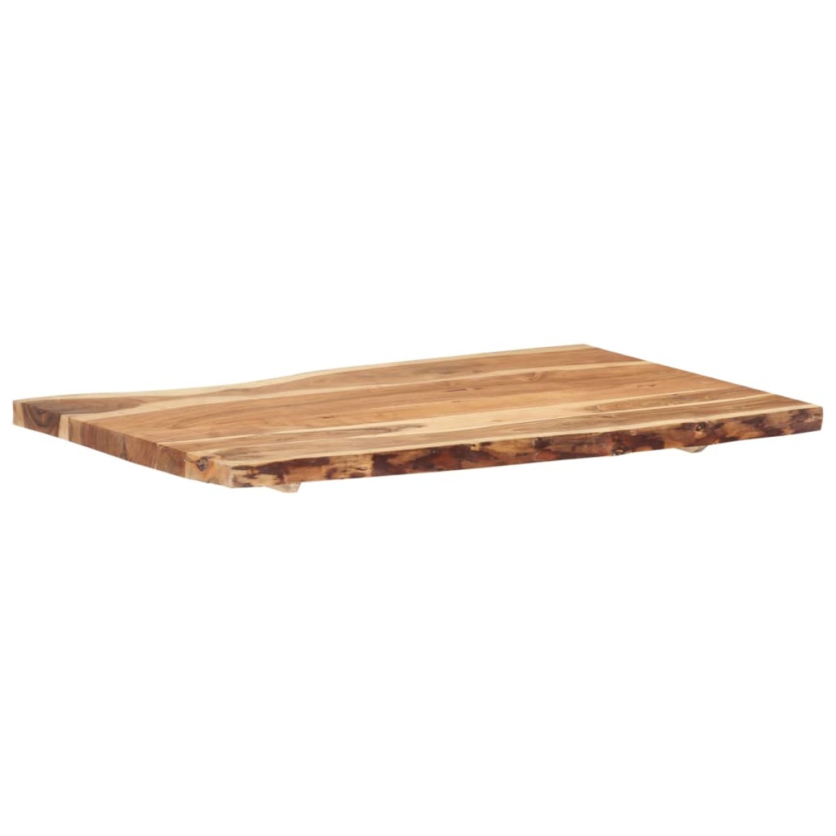 vidaXL Επιφάνεια Τραπεζιού 100 x (50-60) x 3,8 εκ. Μασίφ Ξύλο Ακακίας