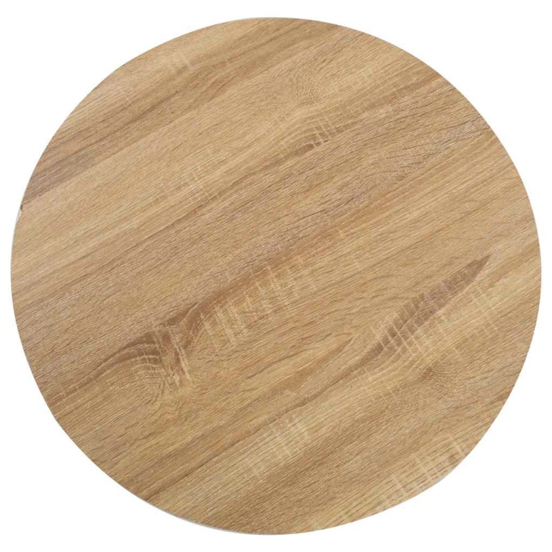 vidaXL Τραπέζι Bistro Ανοιχτό Καφέ 60 εκ. από MDF