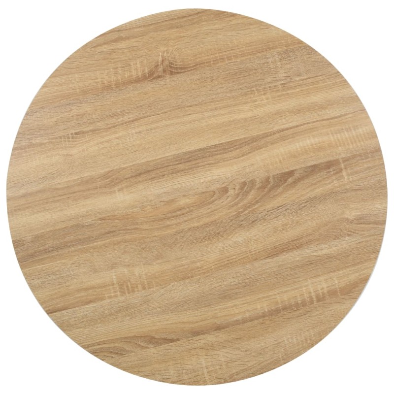 vidaXL Τραπέζι Bistro Ανοιχτό Καφέ 80 εκ. από MDF