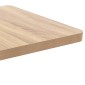 vidaXL Τραπέζι Bistro Ανοιχτό Καφέ 60 x 60 εκ. από MDF