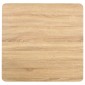 vidaXL Τραπέζι Bistro Ανοιχτό Καφέ 80 x 80 εκ. από MDF