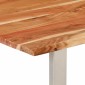 vidaXL Τραπεζαρία 154x80x76 εκ. από Μασίφ Ξύλο Ακακίας