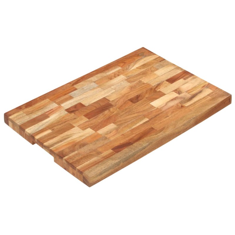 vidaXL Επιφάνεια Κοπής 60 x 40 x 4 εκ. από Μασίφ Ξύλο Ακακίας