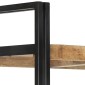 vidaXL Βιβλιοθήκη με 5 Επίπεδα 140 x 30 x 180 εκ. Μασίφ Ξύλο Μάνγκο