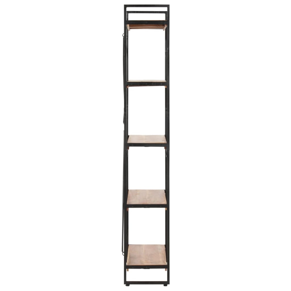 vidaXL Βιβλιοθήκη με 5 Επίπεδα 90 x 30 x 180 εκ. Μασίφ Ξύλο Ακακίας