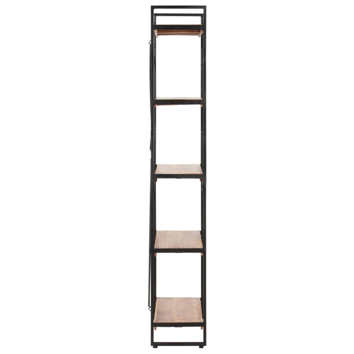 vidaXL Βιβλιοθήκη με 5 Επίπεδα 60 x 30 x 180 εκ. Μασίφ Ξύλο Ακακίας