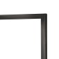 vidaXL Βιβλιοθήκη με 4 Επίπεδα 160 x 35 x 160 εκ. Μασίφ Ξύλο Μάνγκο