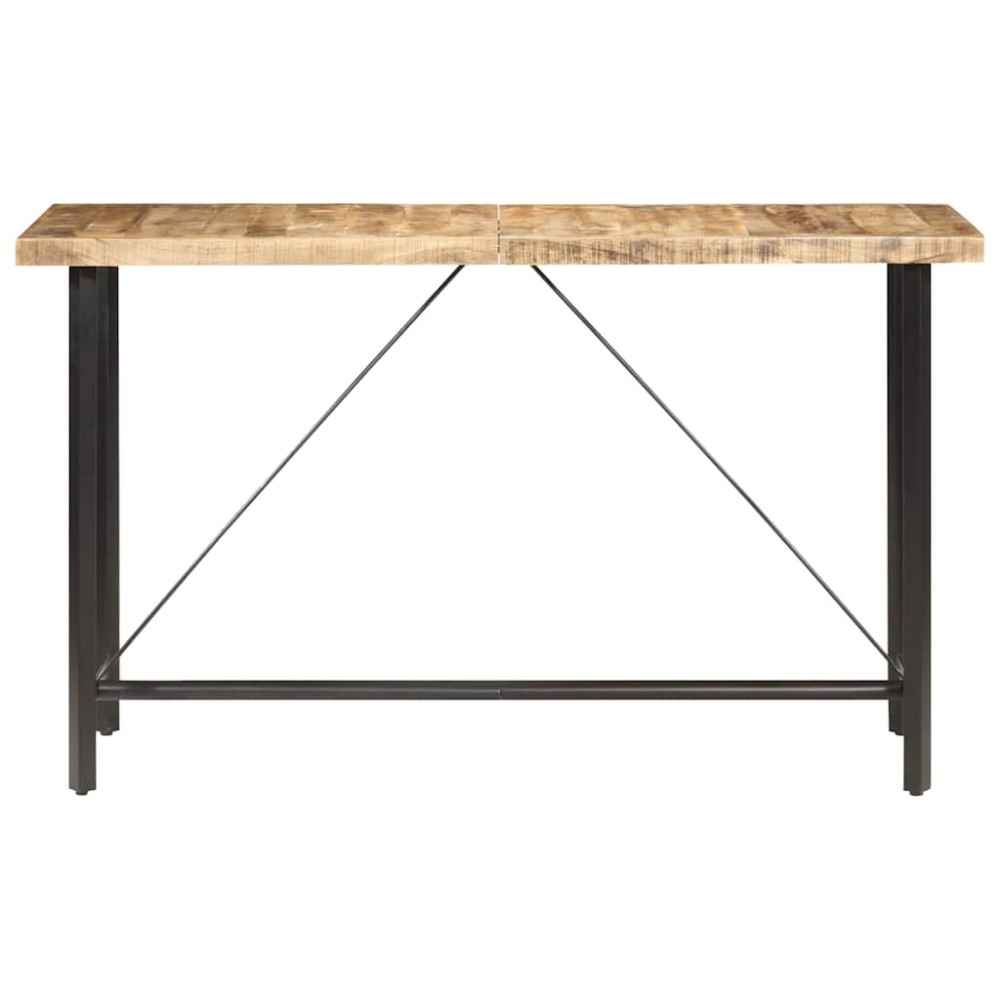 vidaXL Τραπέζι Μπαρ 180 x 70 x 107 εκ. Ακατέργαστο Ξύλο Μάνγκο