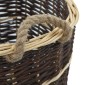 vidaXL Καλάθι Πλάτης για Μεταφορά Ξύλων 44,5x37x50 εκ. από Φυσική Ιτιά
