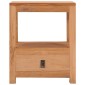 vidaXL Κομοδίνο 40 x 30 x 50 εκ. από Μασίφ Ξύλο Teak