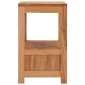 vidaXL Κομοδίνο 40 x 30 x 50 εκ. από Μασίφ Ξύλο Teak