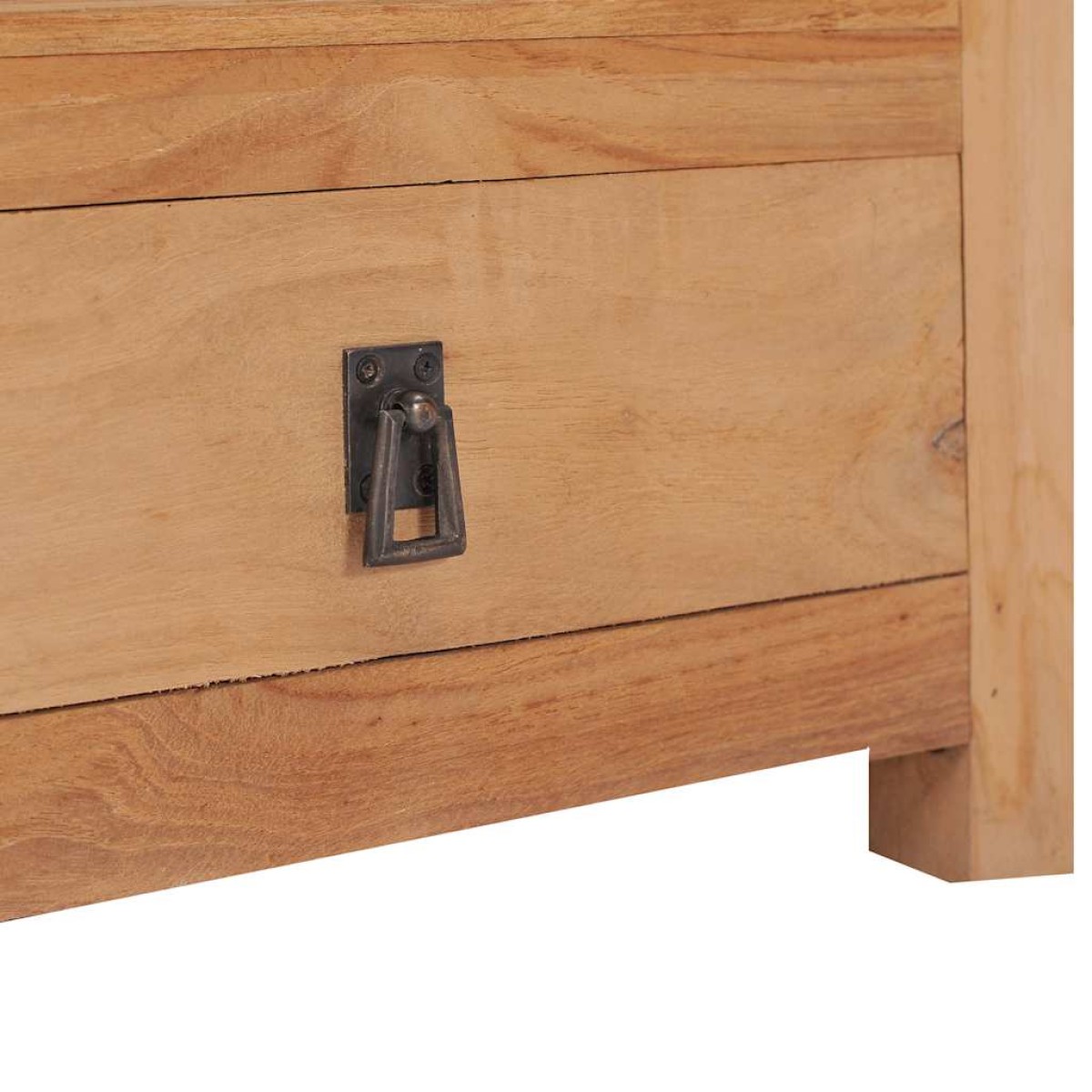 vidaXL Κομοδίνο 40 x 30 x 50 εκ. από Μασίφ Ξύλο Teak