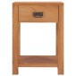 vidaXL Κομοδίνο 35 x 35 x 50 εκ. από Μασίφ Ξύλο Teak