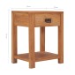 vidaXL Κομοδίνο 35 x 35 x 50 εκ. από Μασίφ Ξύλο Teak