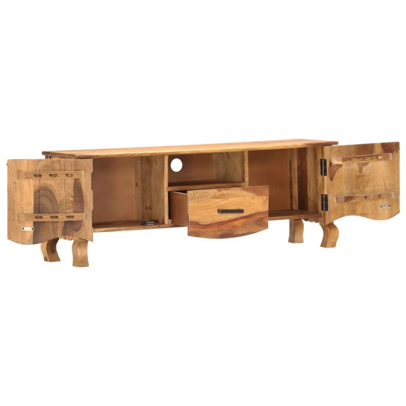 vidaXL Έπιπλο Τηλεόρασης 115x30x42 εκ. από Μασίφ Ξύλο