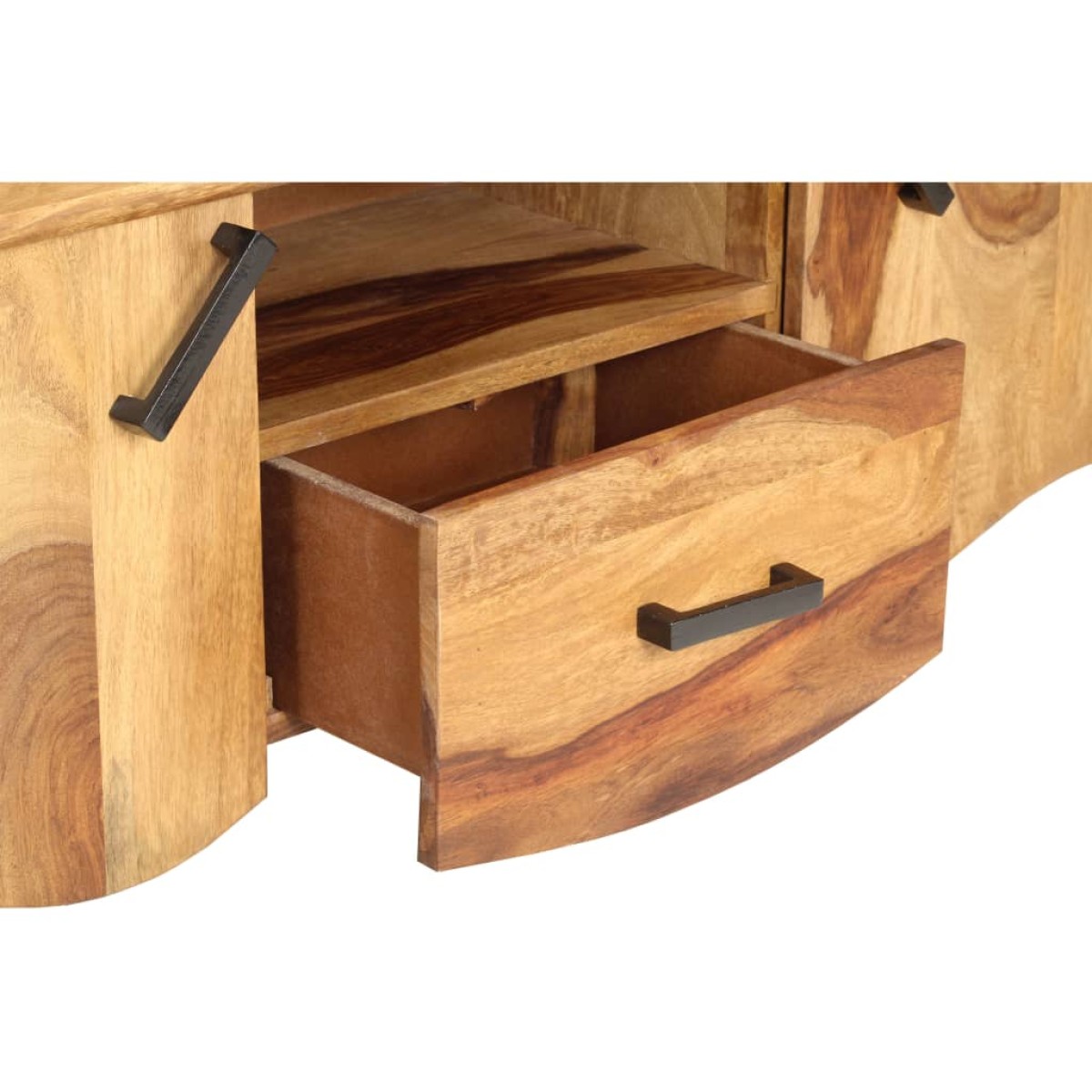 vidaXL Έπιπλο Τηλεόρασης 115 x 30 x 42 εκ. από Μασίφ Ξύλο Sheesham
