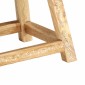vidaXL Σκαμπό Ζωγραφισμένο στο Χέρι 38 x 38 x 35 εκ. Μασίφ Ξύλο Μάνγκο