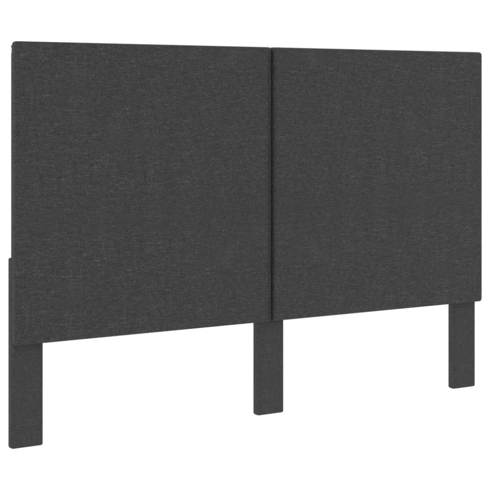vidaXL Κεφαλάρι Σκούρο Γκρι 160 x 200 εκ. Υφασμάτινο