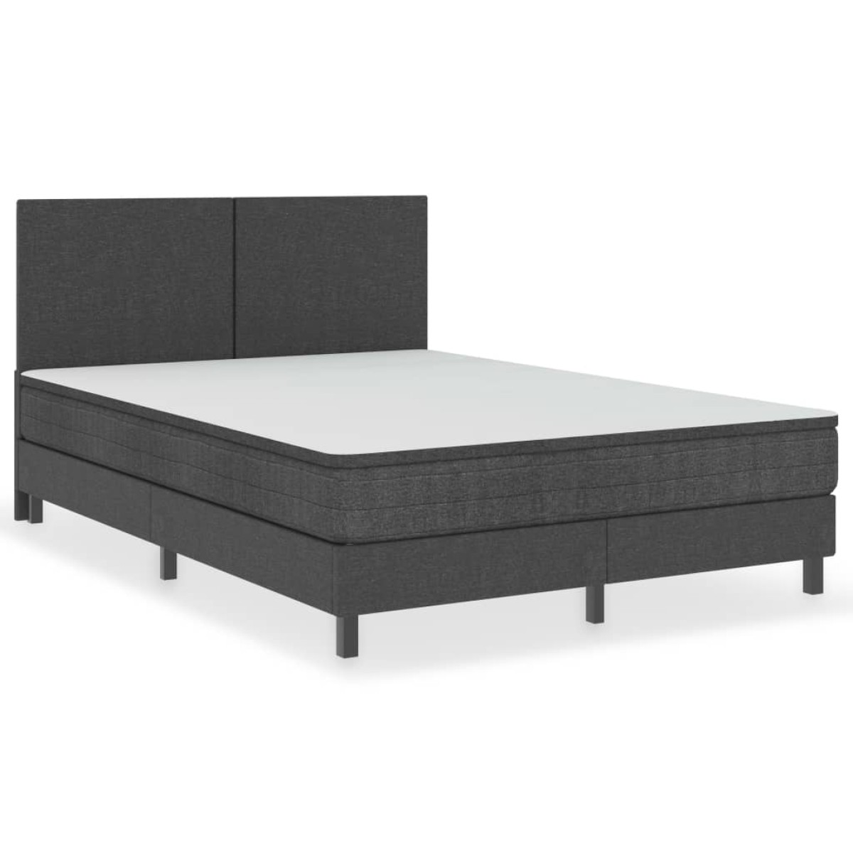 vidaXL Κεφαλάρι Σκούρο Γκρι 160 x 200 εκ. Υφασμάτινο