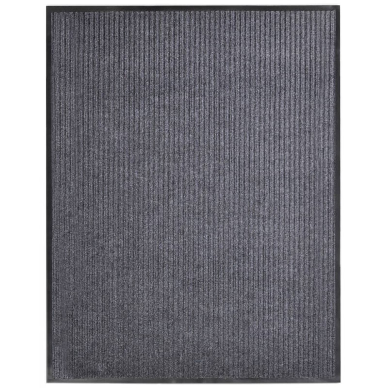 vidaXL Πατάκι Πόρτας Γκρι 117 x 220 εκ. PVC