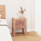 vidaXL Κομοδίνο 40 x 30 x 50 εκ. από Μασίφ Ξύλο Teak