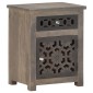 vidaXL Κομοδίνο 40 x 30 x 50 εκ. από Μασίφ Ξύλο Μάνγκο