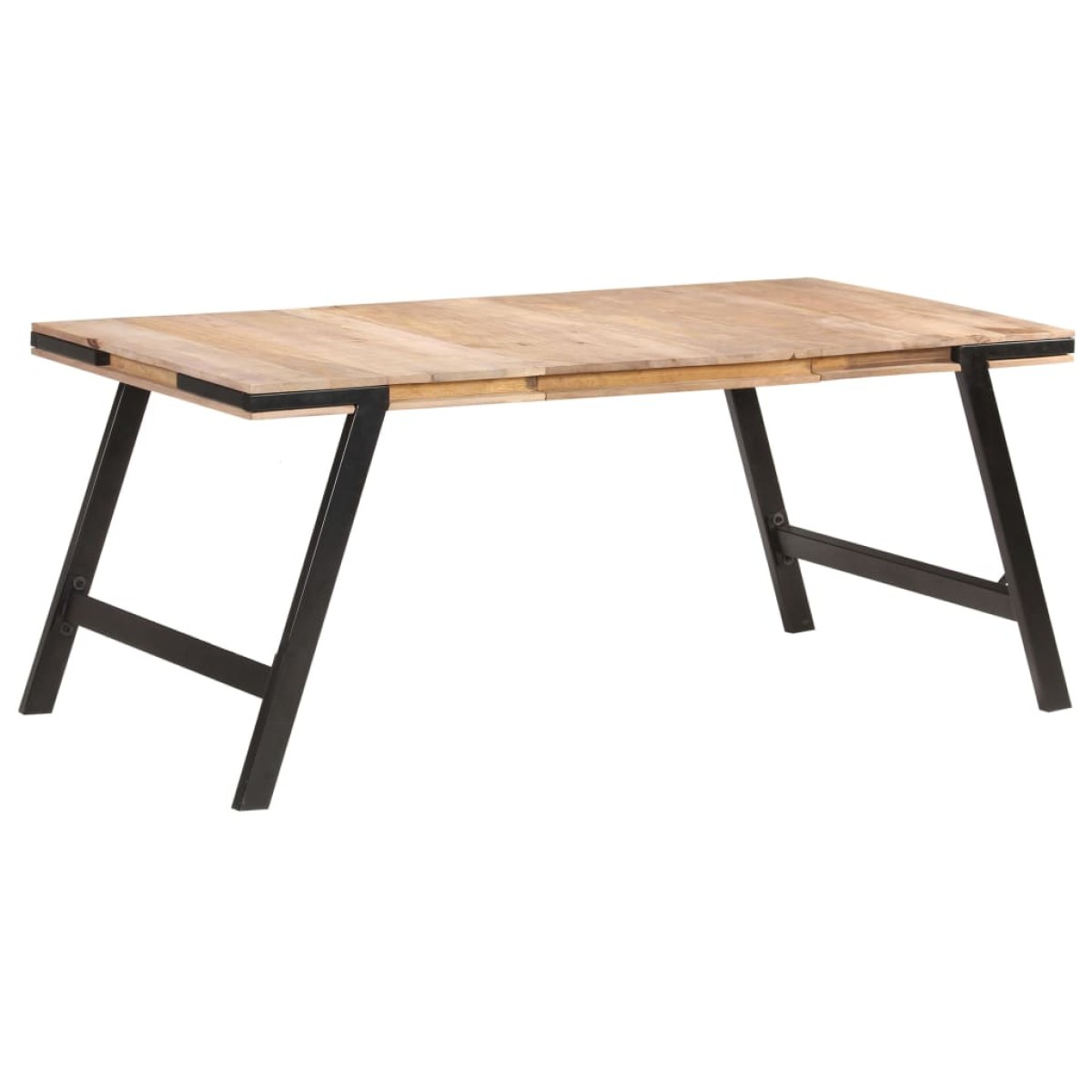 vidaXL Τραπεζαρία 180 x 90 x 76 εκ. από Μασίφ Ξύλο Μάνγκο