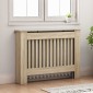 vidaXL Κάλυμμα Καλοριφέρ 112 x 19 x 81 εκ. από MDF