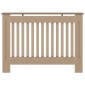 vidaXL Κάλυμμα Καλοριφέρ 112 x 19 x 81 εκ. από MDF