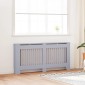 vidaXL Κάλυμμα Καλοριφέρ Ανθρακί 172 x 19 x 81 εκ. από MDF