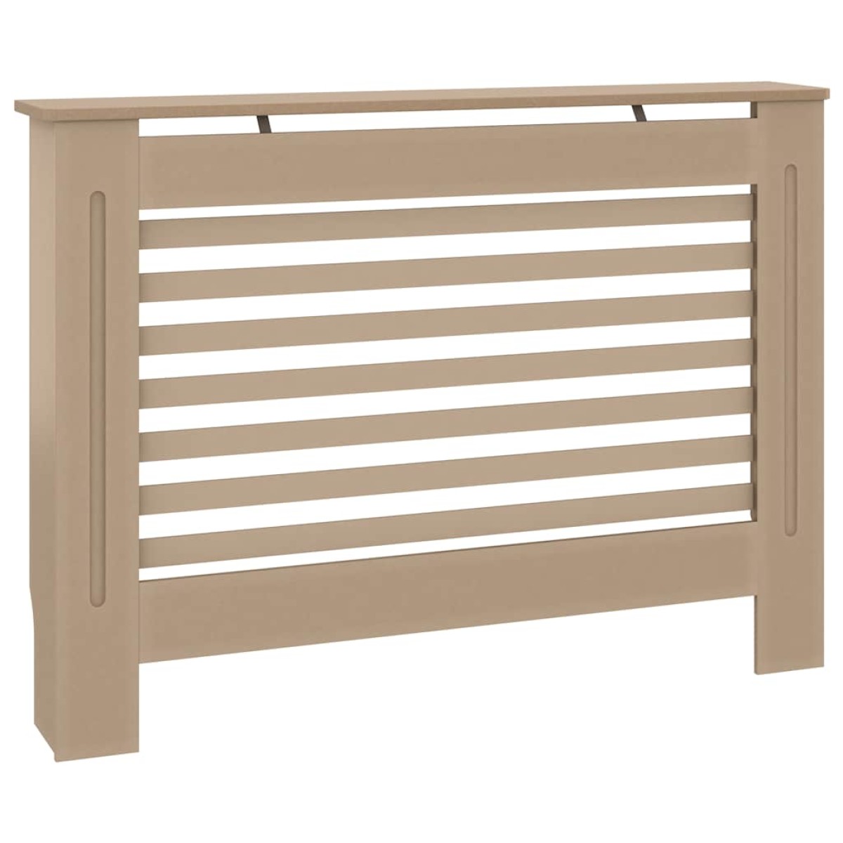 vidaXL Κάλυμμα Καλοριφέρ 112 x 19 x 81 εκ. από MDF