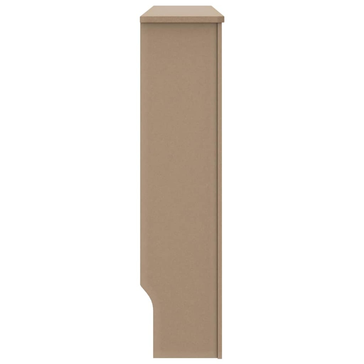 vidaXL Κάλυμμα Καλοριφέρ 112 x 19 x 81 εκ. από MDF