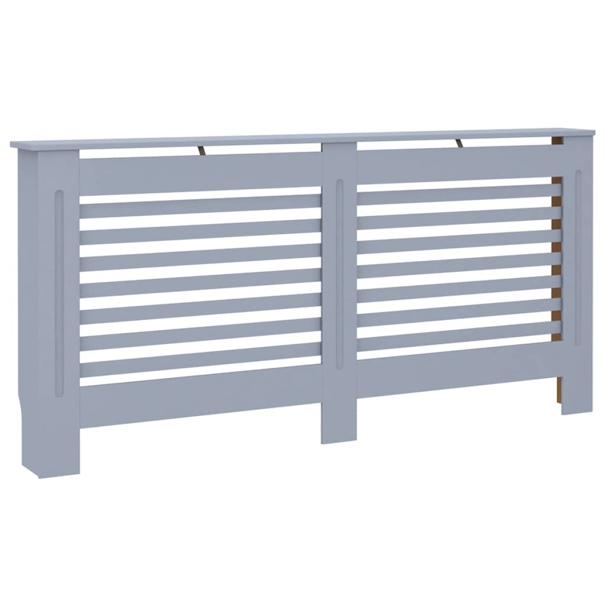 vidaXL Κάλυμμα Καλοριφέρ Ανθρακί 172 x 19 x 81 εκ. από MDF