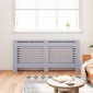 vidaXL Κάλυμμα Καλοριφέρ Ανθρακί 172 x 19 x 81 εκ. από MDF