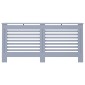 vidaXL Κάλυμμα Καλοριφέρ Ανθρακί 172 x 19 x 81 εκ. από MDF