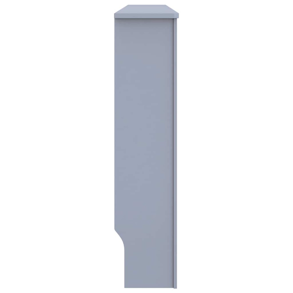 vidaXL Κάλυμμα Καλοριφέρ Ανθρακί 172 x 19 x 81 εκ. από MDF