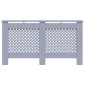 vidaXL Κάλυμμα Καλοριφέρ Ανθρακί 152 x 19 x 81 εκ. από MDF