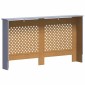 vidaXL Κάλυμμα Καλοριφέρ Ανθρακί 152 x 19 x 81 εκ. από MDF